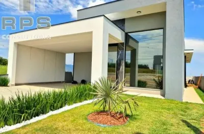 Casa térrea  no condomínio elementum em atibaia, 3 suites, piscina integrada com área gourmet, móveis planejados, e infra estrutura completa de lazer