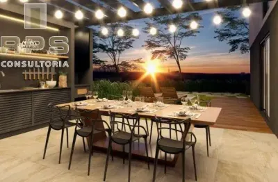 Casa a venda no residencial la reserva ii, 3 suites, escritório, ambientes integrados, espaço gourmet, quintal gramado, excelente localização