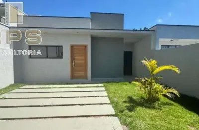 Casa em bom jesus dos perdões, com 85 m², 02 suites,  sala de estar e jantar, lavabo, cozinha, lavanderia coberta e quintal, 02 vagas de garagem