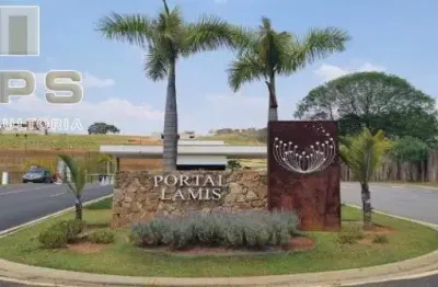 Terreno no condomínio portal lamis, pronto para construir, lazer completo e acesso pela cidade sem necessidade de pegar rodovia!