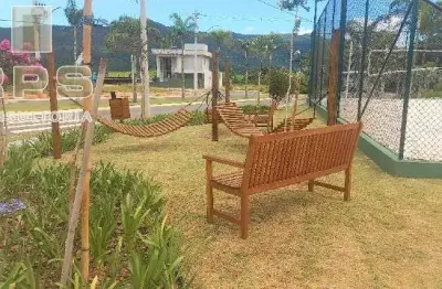 Terreno de 370m² no condomínio vista da serra em atibaia,  pronto para construir, vista para a serra, lazer completo, 3 minutos  centro atibaia!