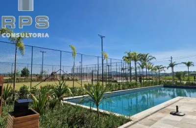 Terreno de 372m² no condomínio vista da serra em atibaia, 12,8m² de frente, lazer completo, topografia totalmente plana e 3 minutos  centro atibaia!