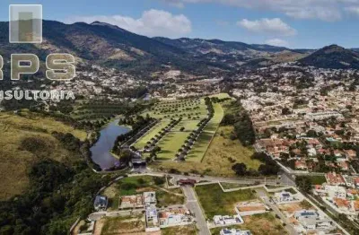 Terreno de 478m² a venda no ecoville em atibaia, localizado em esquina, com vista deslumbrante para a pedra grande, lazer completo,  dentro da cidade!