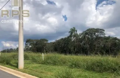 Terreno com ótima topografia no condomínio elementum em atibaia com 412m²