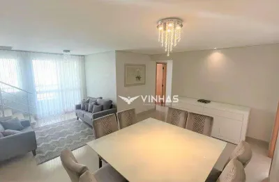 Apartamento duplex à venda, 255 m² por r$ 1.900.000,00 - jardim aquarius - são josé dos campos/sp