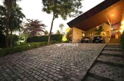 Sobrado com 4 dormitórios à venda, 700 m² por r$ 3.800.000,00 - quinta das flores - são josé dos campos/sp