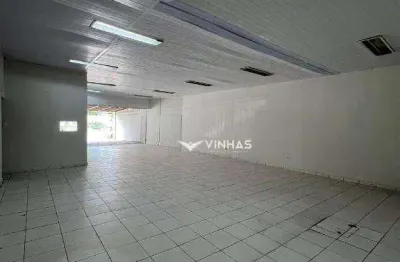 Salão para alugar, 230 m² por r$ 4.545,00/mês - santana - são josé dos campos/sp