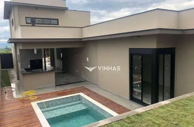 Casa com 3 dormitórios à venda, 192 m² por r$ 1.090.000,00 - condomínio residencial santa mônica - caçapava/sp