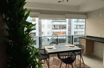 Apartamento para alugar, 50 m² por r$ 4.350,00/mês - jardim aquarius - são josé dos campos/sp