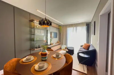Lindo apartamento mobiliado e decorado, 2 dormitórios, várzea grande, gramado.