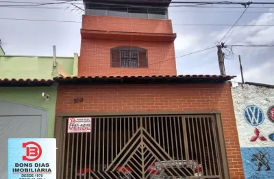 Sobrado com 3 quartos, sendo 01 suite 02 vagas de garagem na vila re
