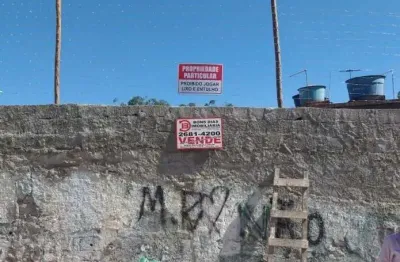Terreno em declive 10x36m - guaianazes v. sta cruz - sao paulo