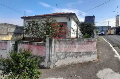Terreno de esquina 285m2 a venda - com 2 casas para demolicao ou reforma - jd. artur alvim