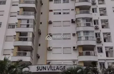 Apartamento no itacorubi com 2 dormitórios (1 suíte) e 2 vagas de garagem
