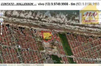 Terreno à venda, 14193 m² por R$ 113.551.600,00 - Mirim - Praia Grande/SP
