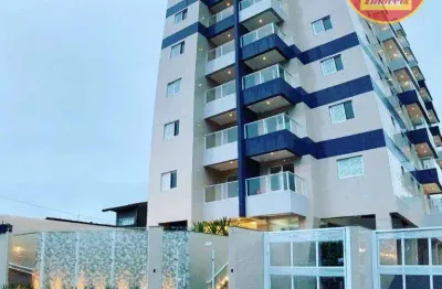 Apartamento com 2 quartos à venda, 56 m² por r$ 326.900 - mirim - praia grande/sp