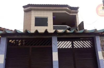 Casa com 2 dormitórios à venda, 75 m² por r$ 275.000,00 - vila nossa senhora de fátima - são vicente/sp