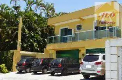 Sobrado com 10 dormitórios à venda, 800 m² por r$ 2.200.000,00 - balneário guarujá - guarujá/sp