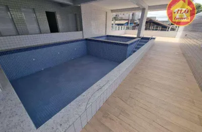 Apartamento com 1 quarto à venda, 48 m² por r$ 320.000 - ocian - praia grande/sp