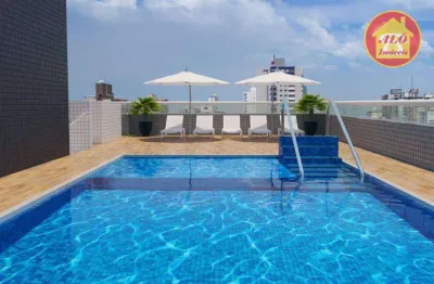 Apartamento garden à venda, 55 m² por r$ 330.691,80 - guilhermina - praia grande/sp