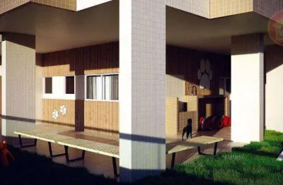 Apartamento com 2 dormitórios à venda, 70 m² por r$ 460.000,00 - aviação - praia grande/sp
