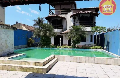 Sobrado com 6 dormitórios à venda, 327 m² por r$ 1.920.000,00 - canto do forte - praia grande/sp