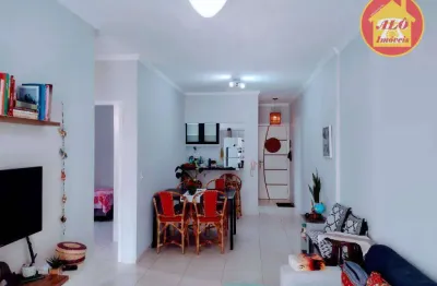 Apartamento à venda, 72 m² por r$ 460.000,00 - canto do forte - praia grande/sp