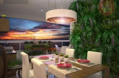 Apartamento com 2 dormitórios à venda, 69 m² por r$ 572.060,80 - canto do forte - praia grande/sp