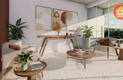 Apartamento à venda, 82 m² por r$ 390.000,00 - jardim real - praia grande/sp