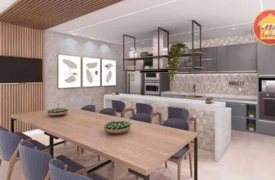 Apartamento à venda, 115 m² por r$ 560.000,00 - ocian - praia grande/sp