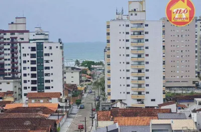 Apartamento com 2 quartos  à venda, 83 m² por r$ 410.000 - ocian - praia grande/sp