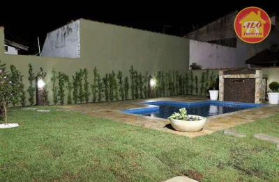 Casa isolada com 3 quartos à venda, 120 m² por r$ 950.000 - jardim california - itanhaém/sp