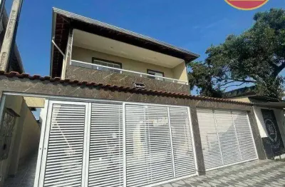 Casa com 2 quartos à venda,  por r$ 210.000 - jardim melvi - praia grande/sp