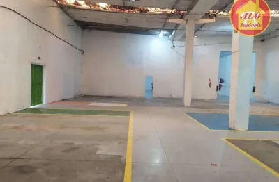 Galpão para alugar, 1000 m² por r$ 23.000,00/mês - tude bastos (sítio do campo) - praia grande/sp