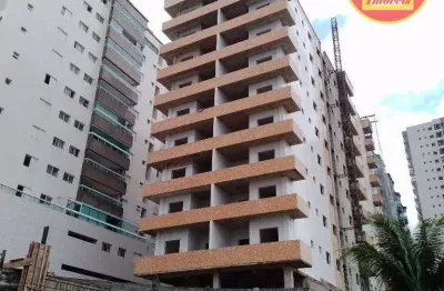 Apartamento com 1 dormitório à venda, 43 m² por r$ 320.000,00 - vila guilhermina - praia grande/sp