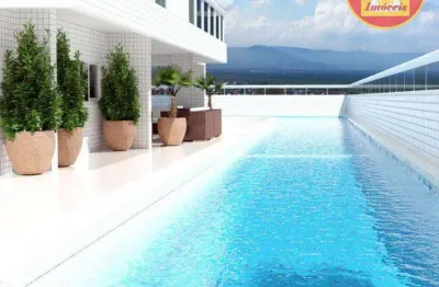 Apartamento com 2 dormitórios à venda, 79 m² por r$ 530.000,00 - aviação - praia grande/sp