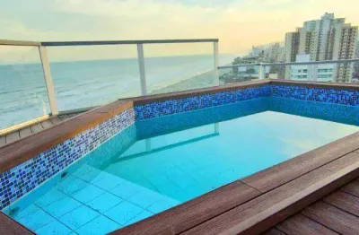 Cobertura com 5 quartos à venda por r$ 1.900.000 - aviação - praia grande/sp