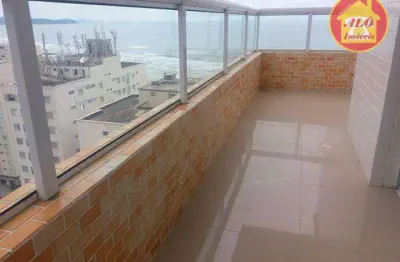 Cobertura com 4 quartos à venda, 180 m² por r$ 1.900.000 - ocian - praia grande/sp
