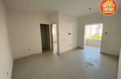 Apartamento com 1 quarto  à venda, 52 m² por r$ 290.000 - aviação - praia grande/sp