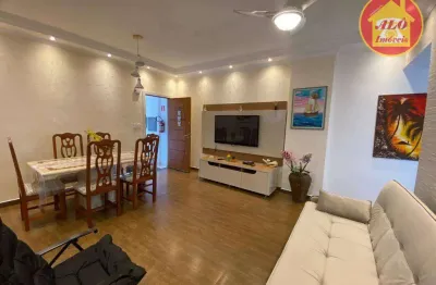 Apartamento com 2 quartos à venda, 142 m² por r$ 680.000 - guilhermina - praia grande/sp