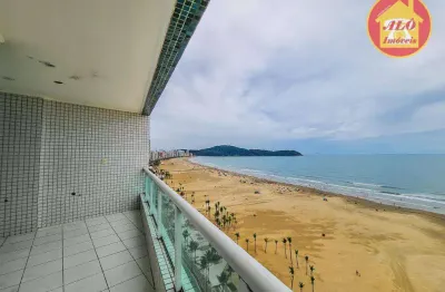 Apartamento com 3 dormitórios à venda, 123 m² por r$ 1.180.000,00 - vila guilhermina - praia grande/sp