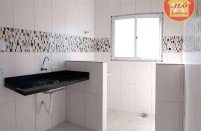Casa com 2 quartos à venda, 44 m² por r$ 210.000 - esmeralda - praia grande/sp