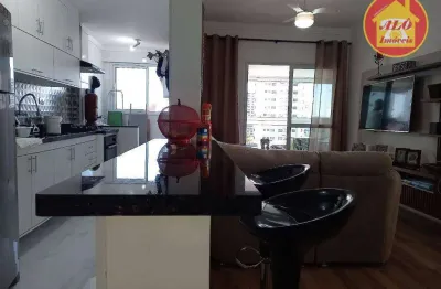 Apartamento com 2 quartos à venda, 76 m² por r$ 465.000 - caiçara - praia grande/sp