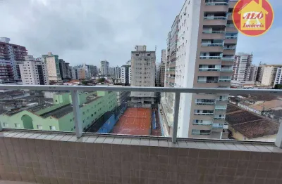 Apartamento com 2 quartos à venda, 71 m² por r$ 507.370 - vila guilhermina - praia grande/sp