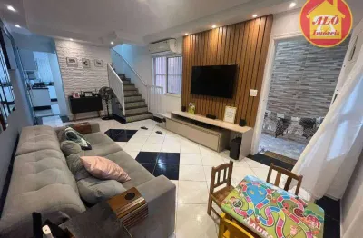 Sobrado com 3 quartos à venda por r$ 699.000 - tupi - praia grande/sp