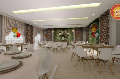 Apartamento com 1 quarto à venda, 46 m² por r$ 225.000 - caiçara - praia grande/sp