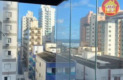 Apartamento com 2 quartos  à venda, 85 m² por r$ 695.000 - vila guilhermina - praia grande/sp