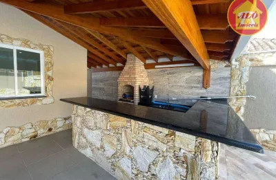 Sobrado com 5 quartos à venda, 261 m² por r$ 1.550.000 - balneário flórida - praia grande/sp