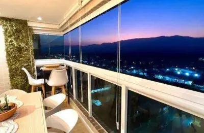 Apartamento mobiliado com 2 quartos à venda, 88 m² por r$ 599.000 - caiçara - praia grande/sp