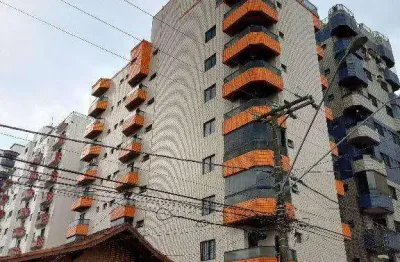 Apartamento com 1 quarto à venda, 46 m² por r$ 250.000 - tupi - praia grande/sp
